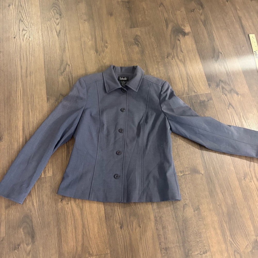 Rafaella Women's Gray Blazer Size 8